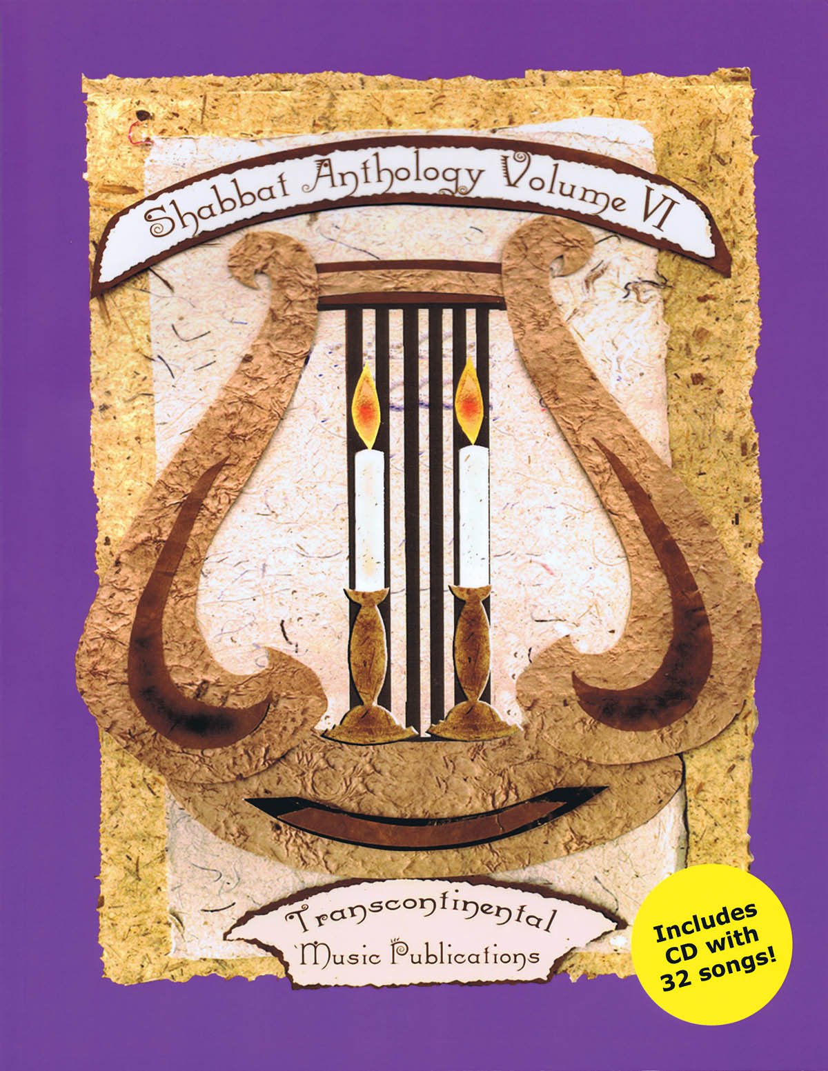 Shabbat Anthology Vol. VI Piano, Vocal and Guitar Chords,Used