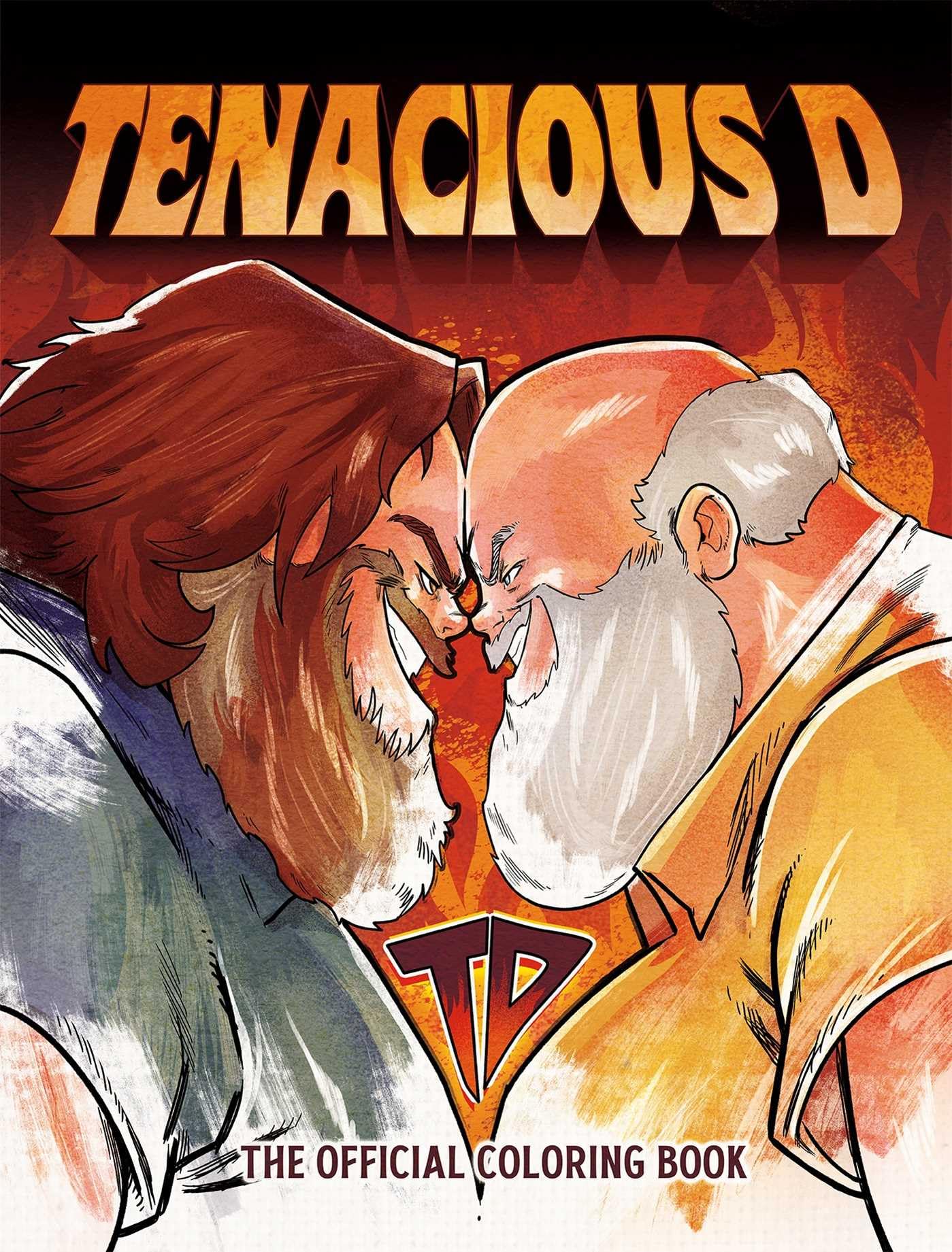 Tenacious D: The Official Coloring Book,New
