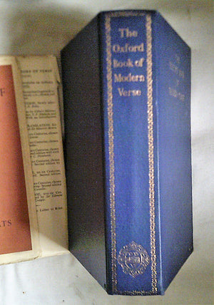 The Oxford Book of Modern Verse 18921935,Used