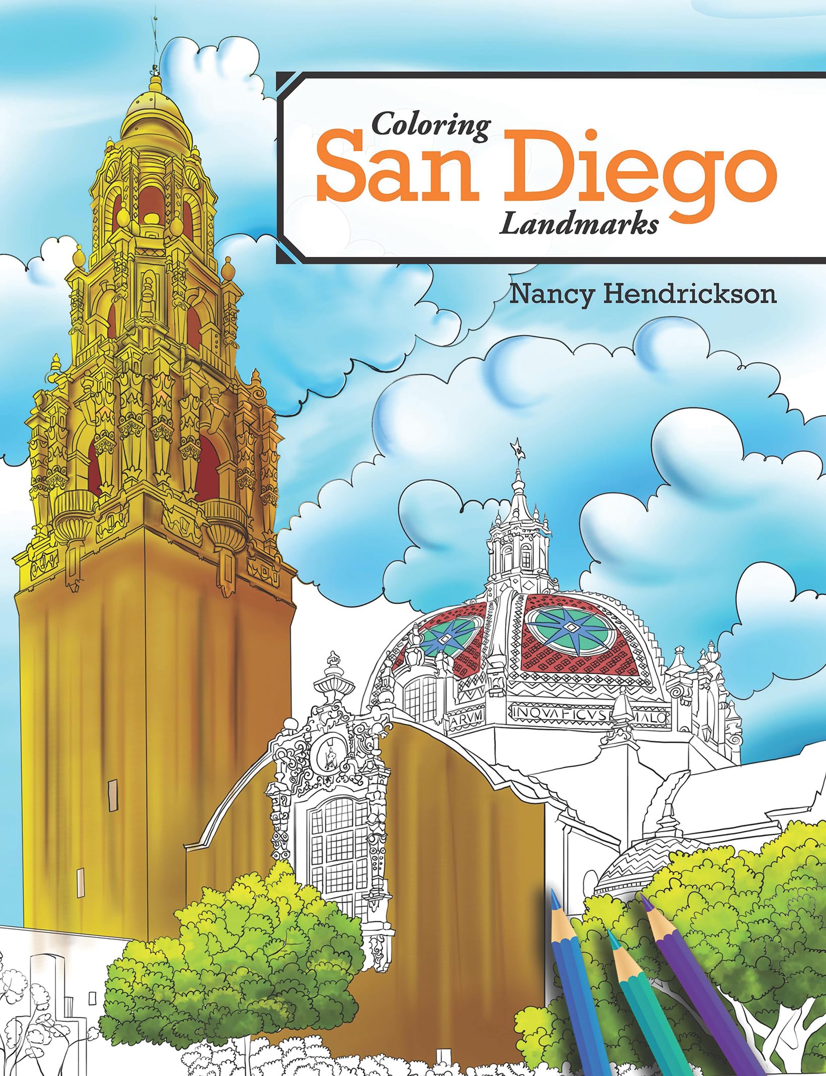 Coloring San Diego Landmarks,Used