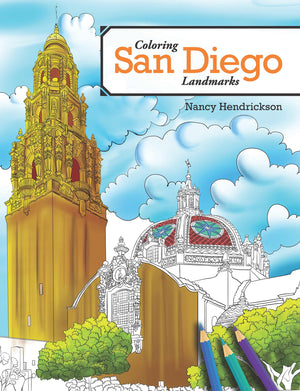 Coloring San Diego Landmarks,Used