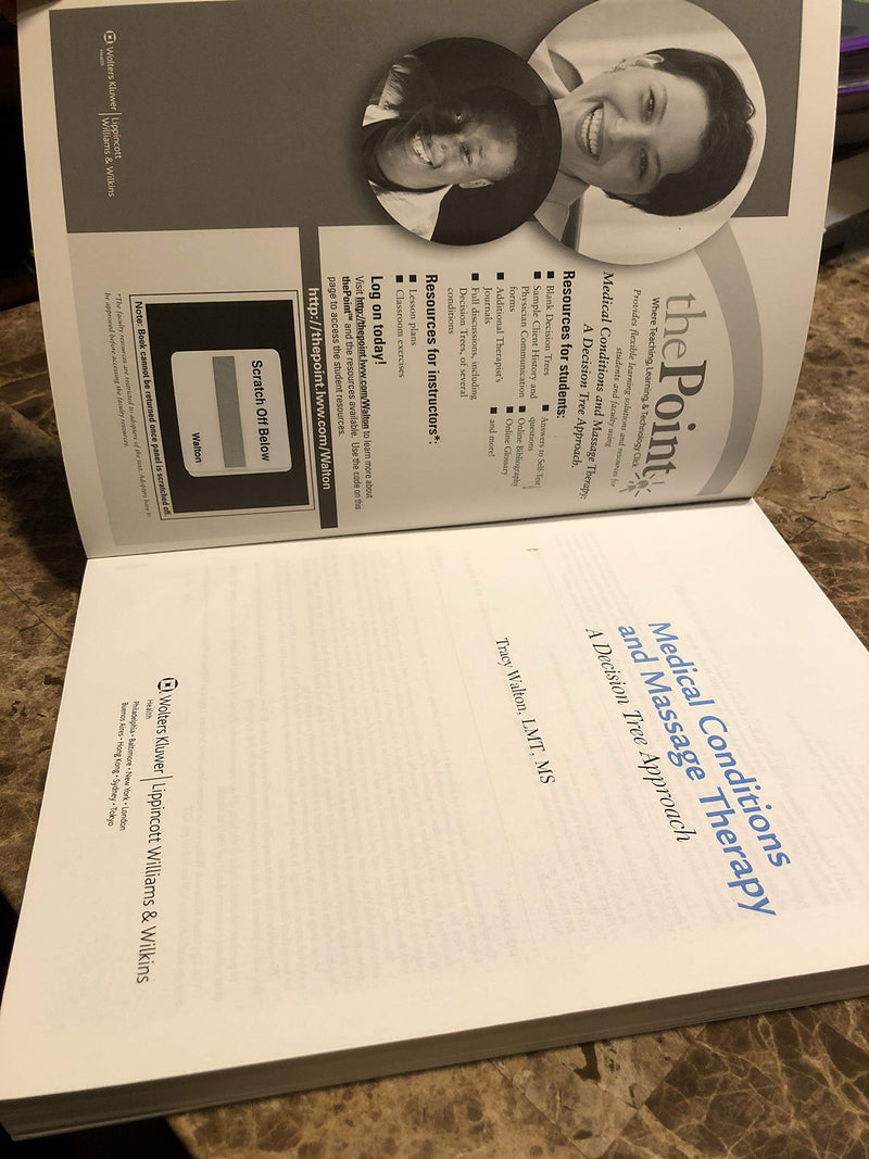 Medical Conditions And Massage Therapy: A Decision Tree Approach (Lww Massage Therapy And Bodywork Educational Series): A Decisi,Used