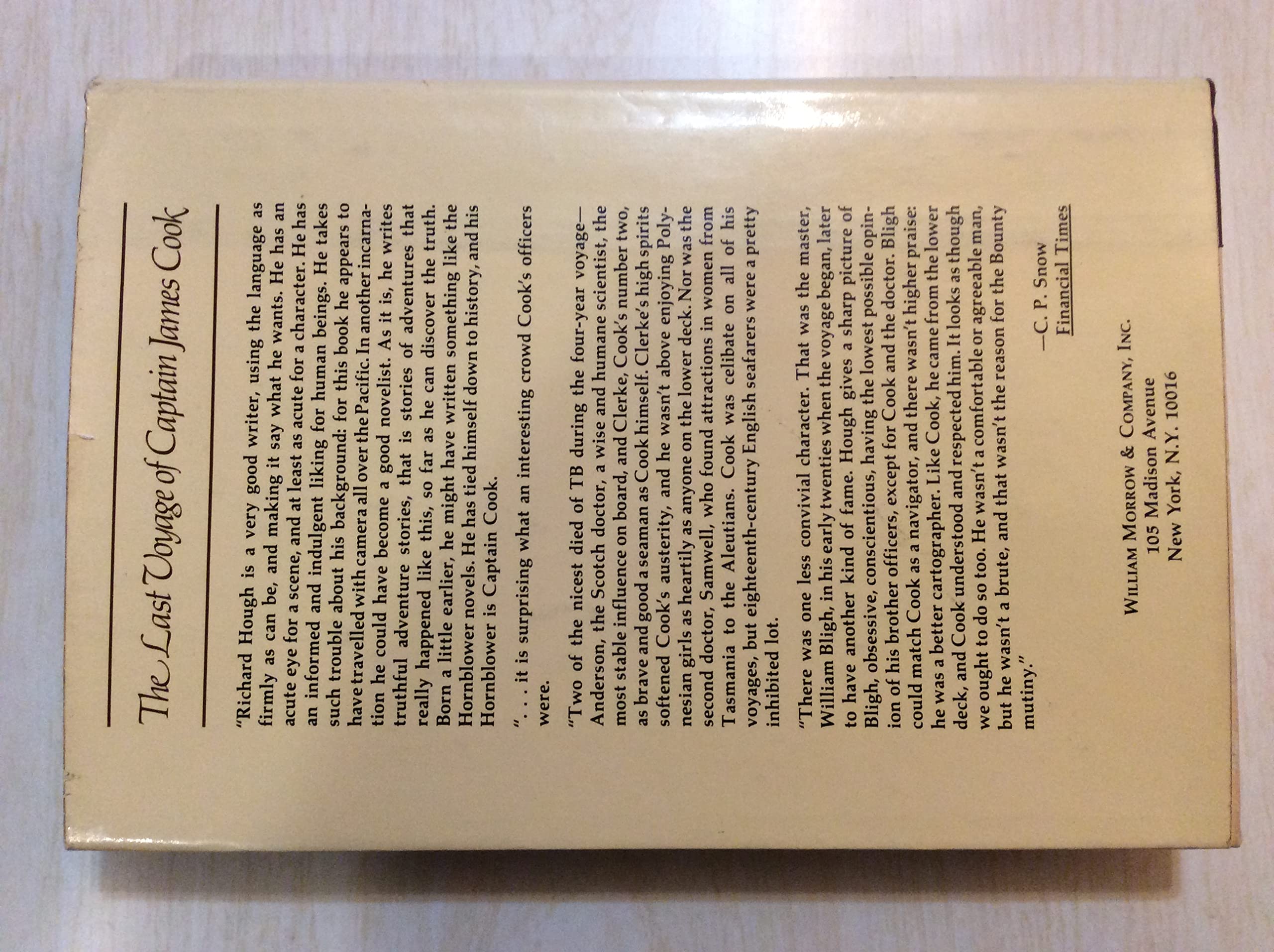 The last voyage of Captain James Cook,Used