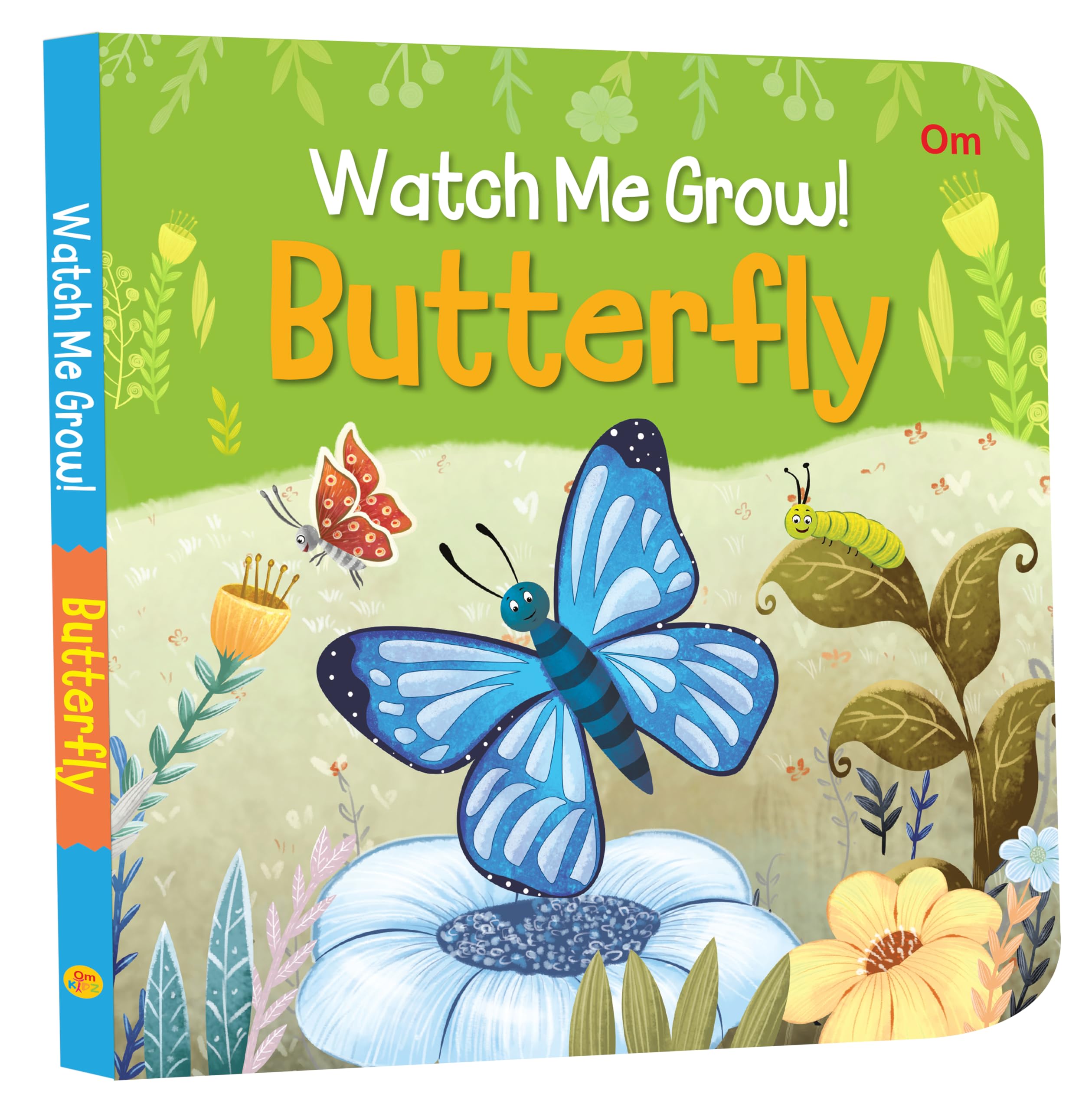 Board Book: Watch Me Grow! Butterfly- Activity Book For Children Age 3-5 Years