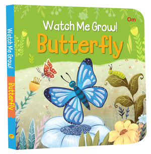Board Book: Watch Me Grow! Butterfly- Activity Book For Children Age 3-5 Years