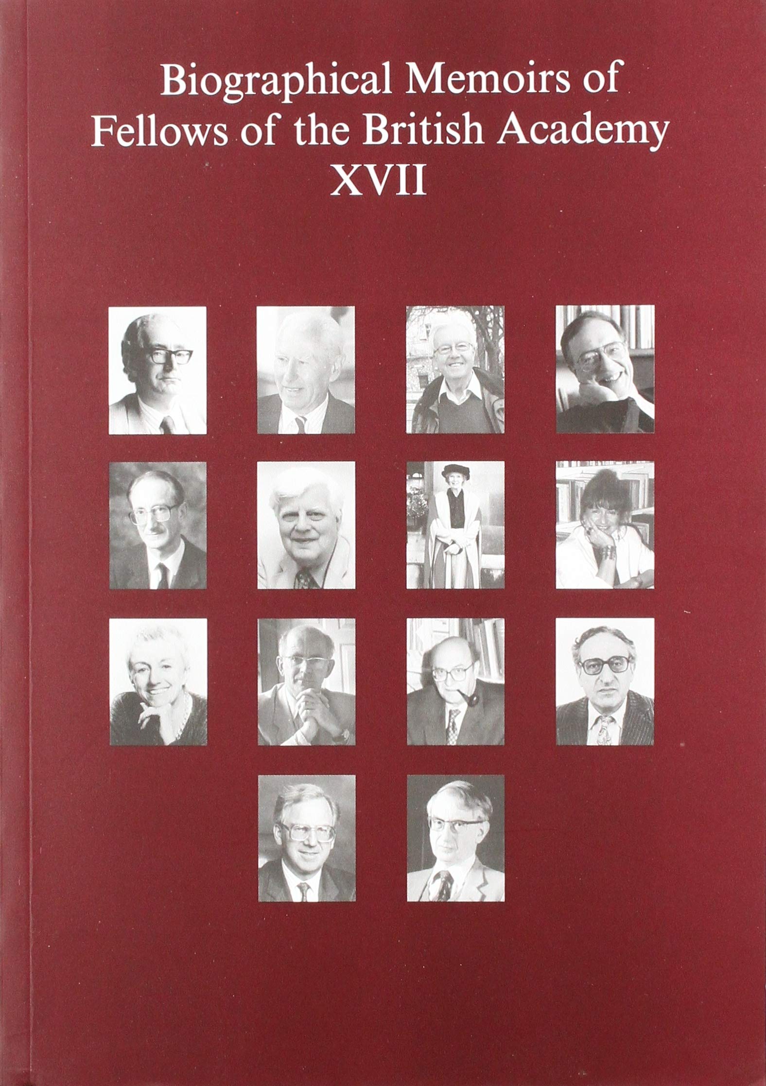 Biographical Memoirs of Fellows of the British Academy, XVII,Used