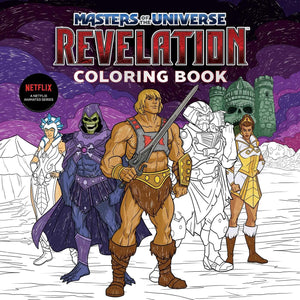 Masters Of The Universe: Revelation Official Coloring Book (Essential Gift For Fans),Used