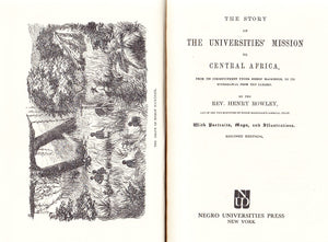 The story of the universities' mission to Central Africa;: From its commencement under Bishop Mackenzie, to its withdrawal from ,Used