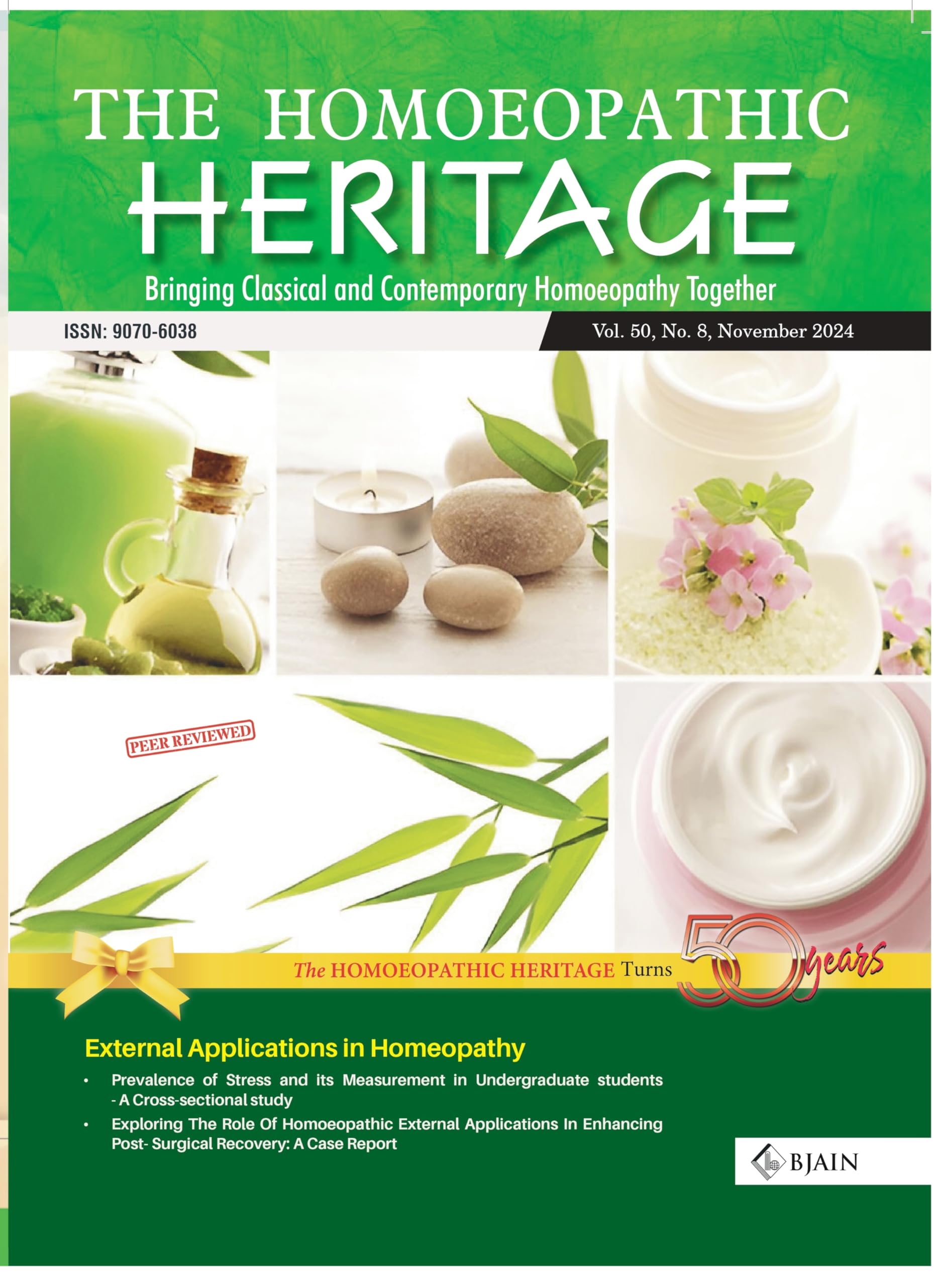 The Homoeopathic Heritage - Bringing Classical And Contemporary Homoeopathy Together (November 2024)