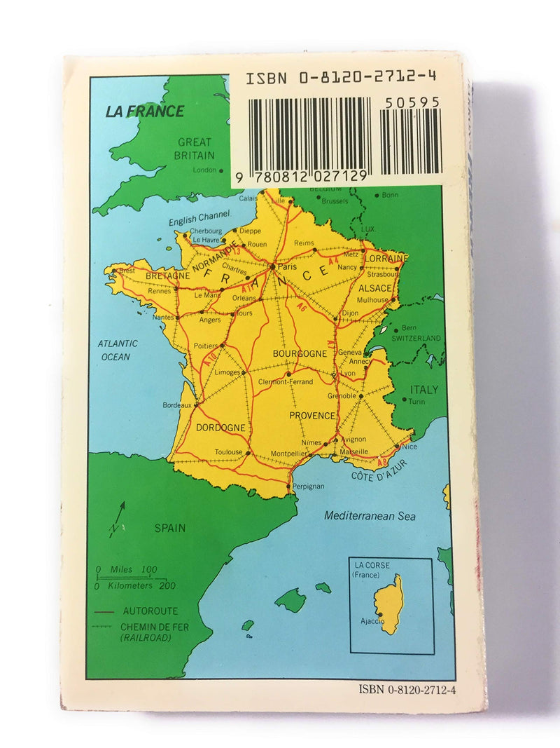 French at a Glance: Phrase Book and Dictionary for Travelers,Used
