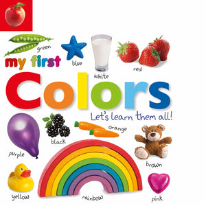 Tabbed Board Books: My First Colors: Let'S Learn Them All! (My First Tabbed Board Book)-used
