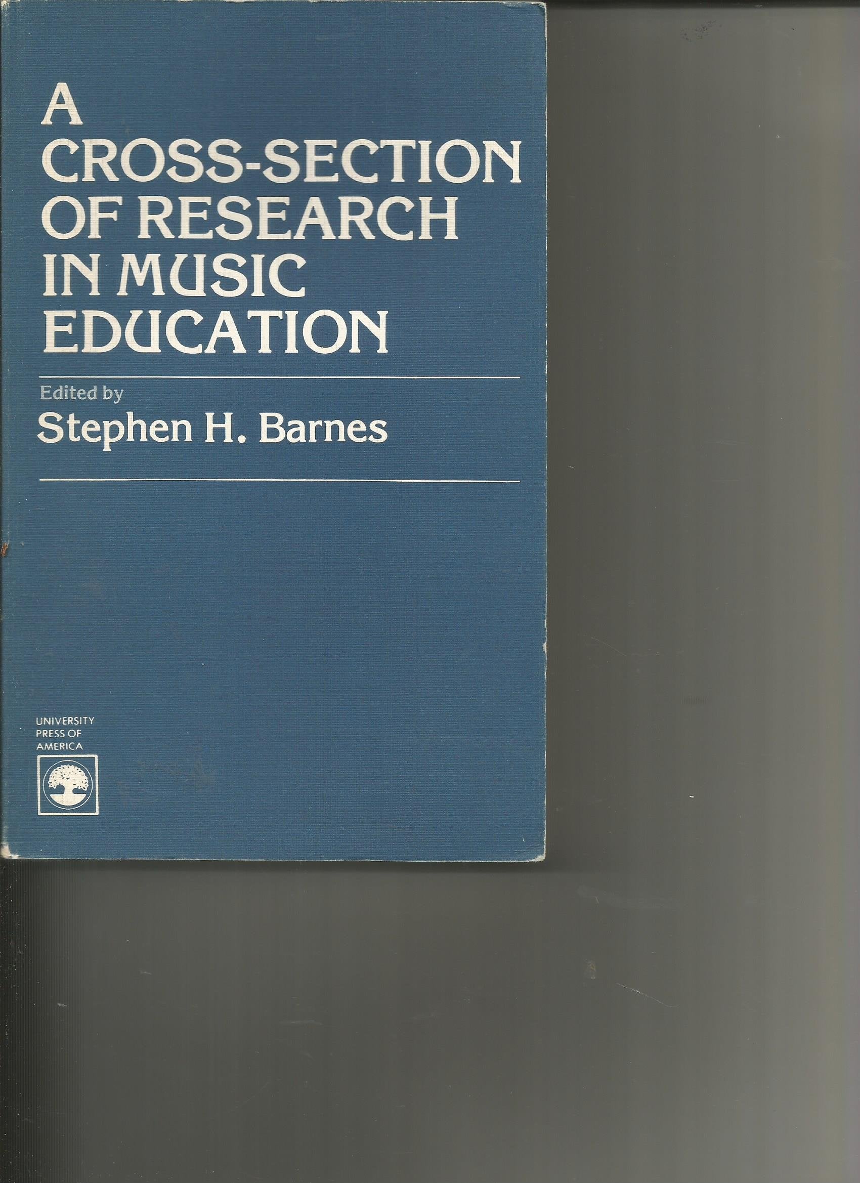 A Cross Section of Research in Music Education,Used
