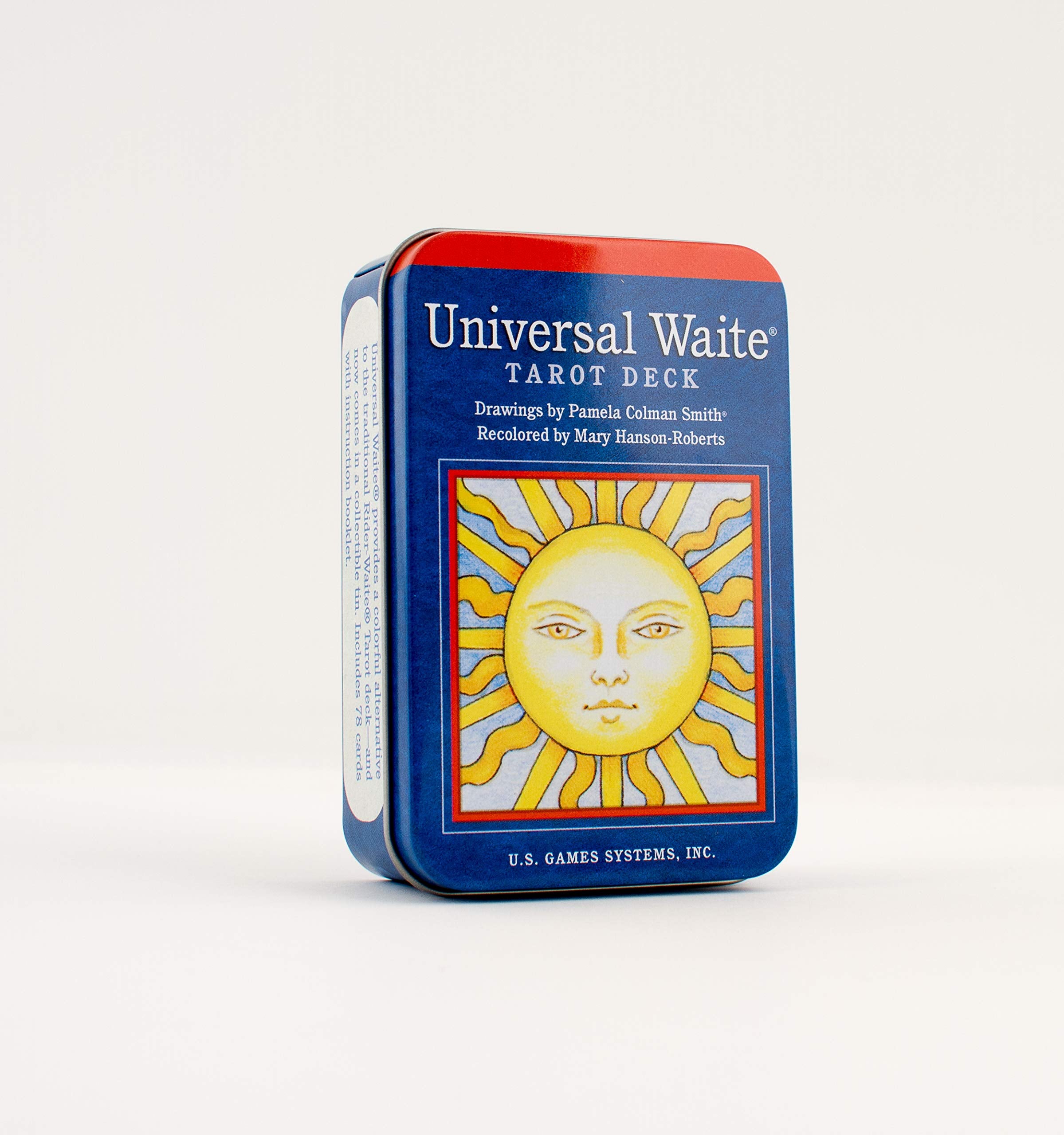 Universal Waite Tarot Deck in a Tin,Used