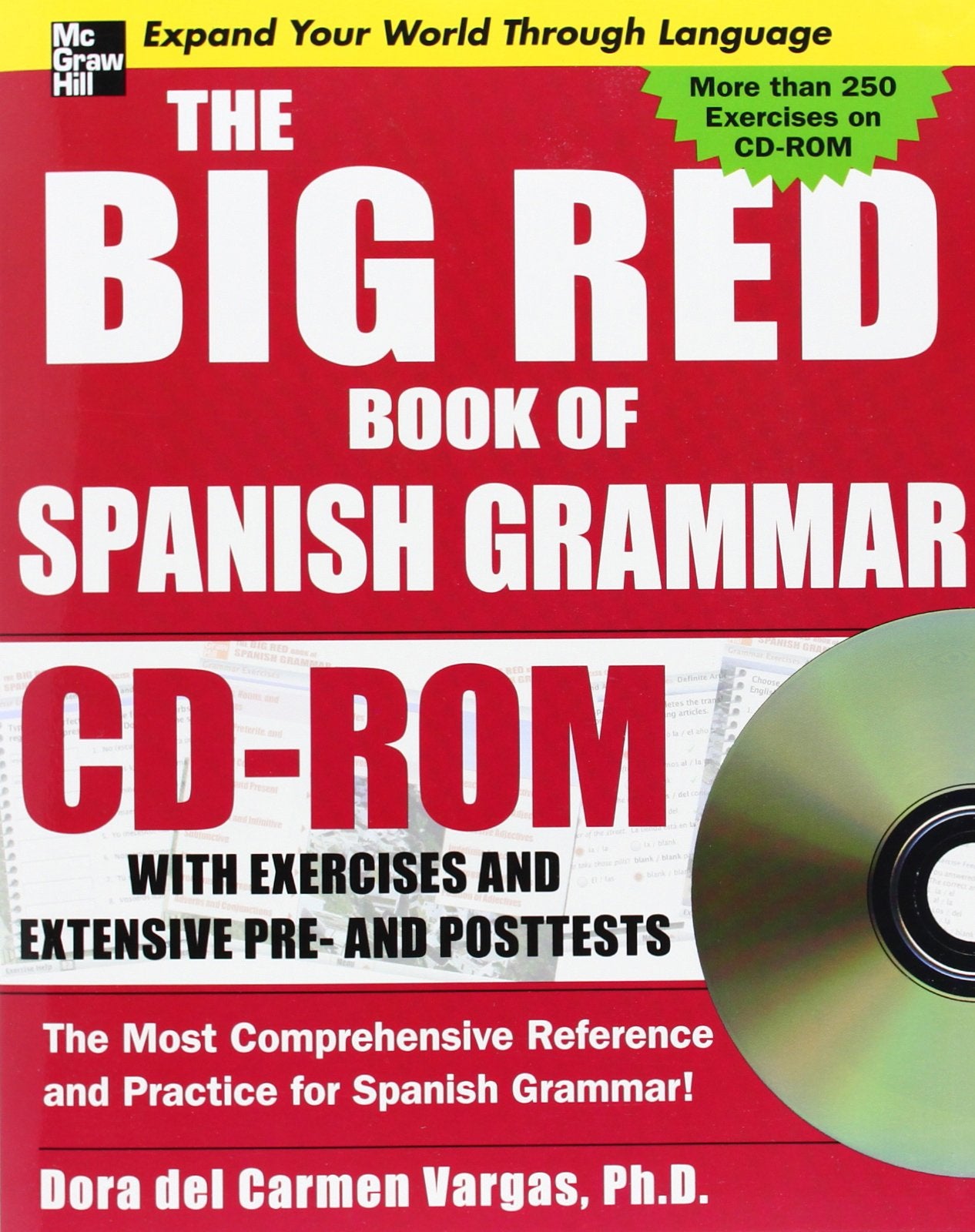The Big Red Book Of Spanish Grammar W/Cdrom,Used