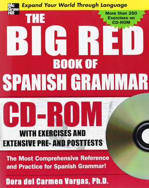 The Big Red Book of Spanish Grammar w/CDROM,New