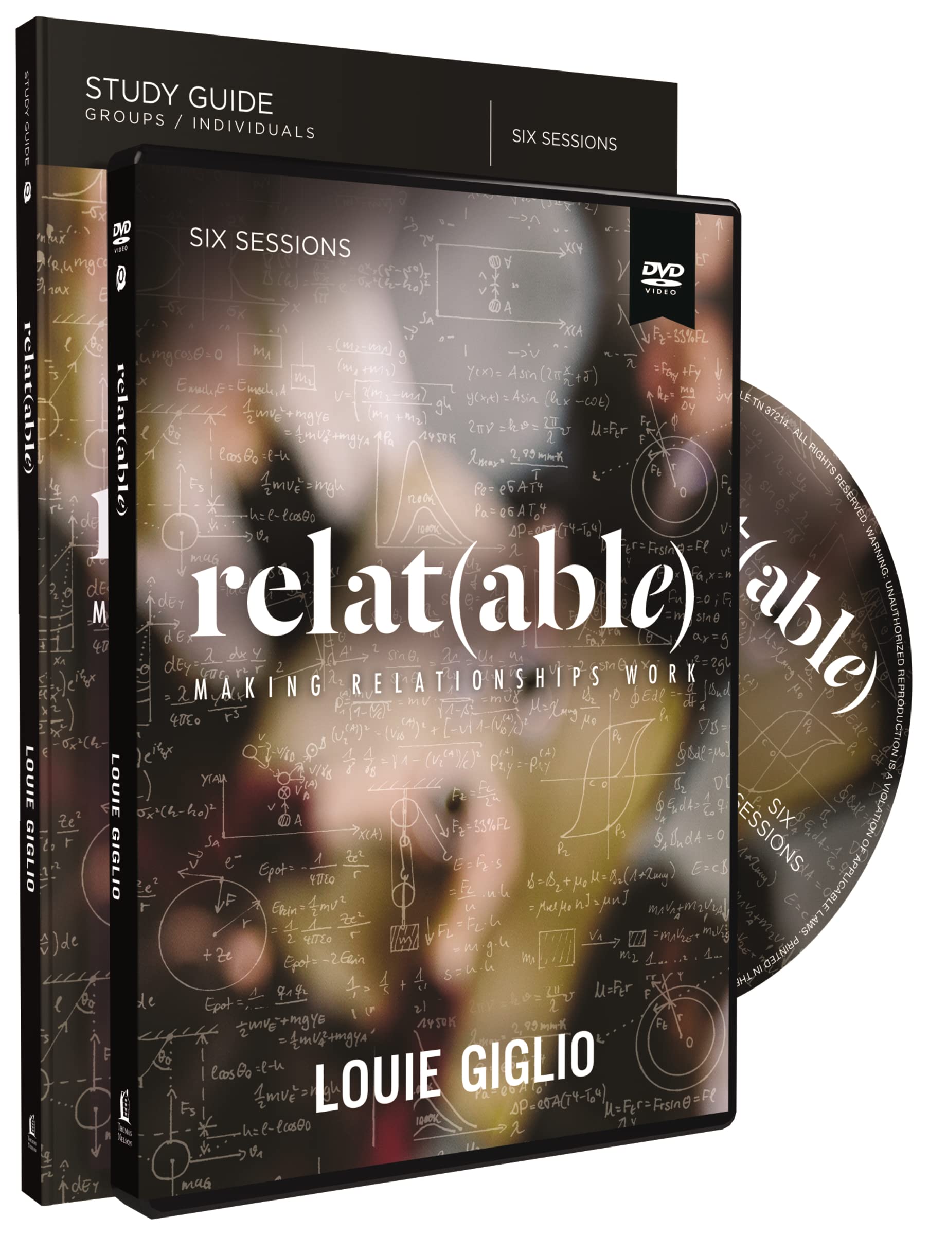 Relatable Study Guide with DVD: Making Relationships Work,Used
