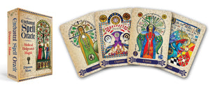 Enchanted Spell Oracle: Medieval Hedgewitch Magick (Rockpool Oracle Card Series),Used
