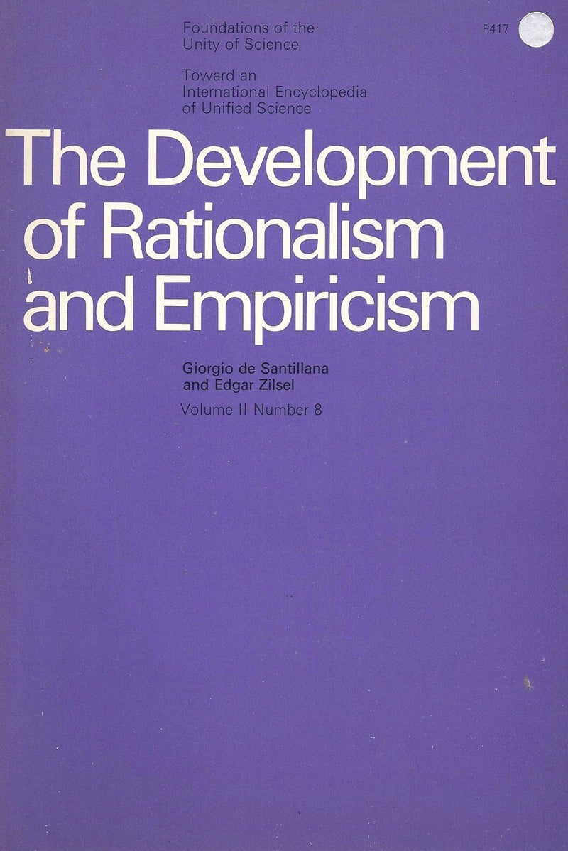Development Of Rationalism And Empiricism (Development Of Rationalism & Empiricism, Vol. 2)-used