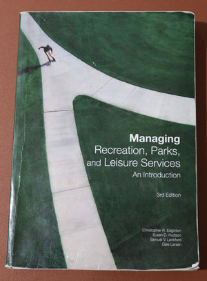 Managing Recreation, Parks and Leisure Services,Used