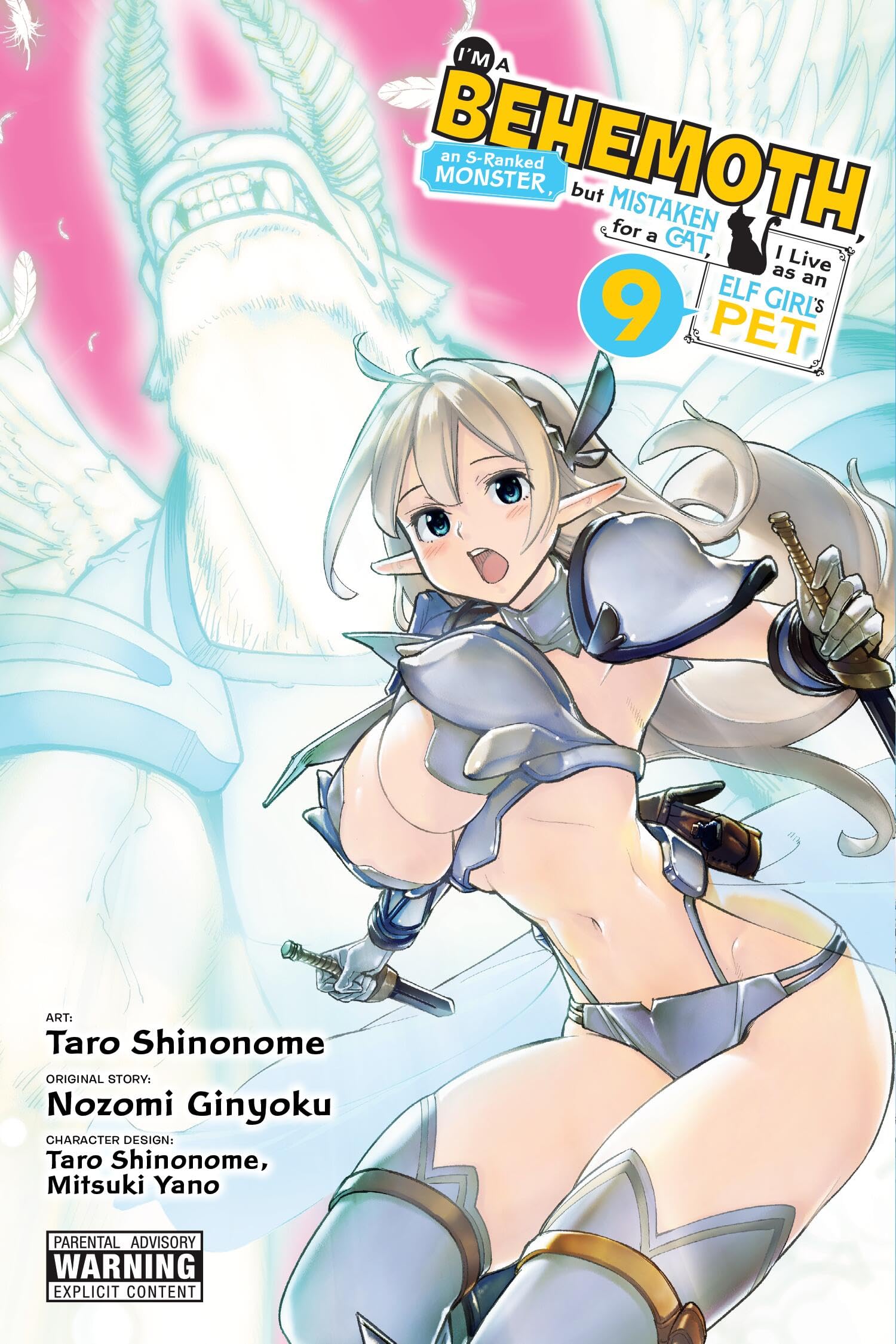 I'm a Behemoth, an SRanked Monster, but Mistaken for a Cat, I Live as an Elf Girl's Pet, Vol. 9 (manga) (Volume 9) (I'm a Behem,New
