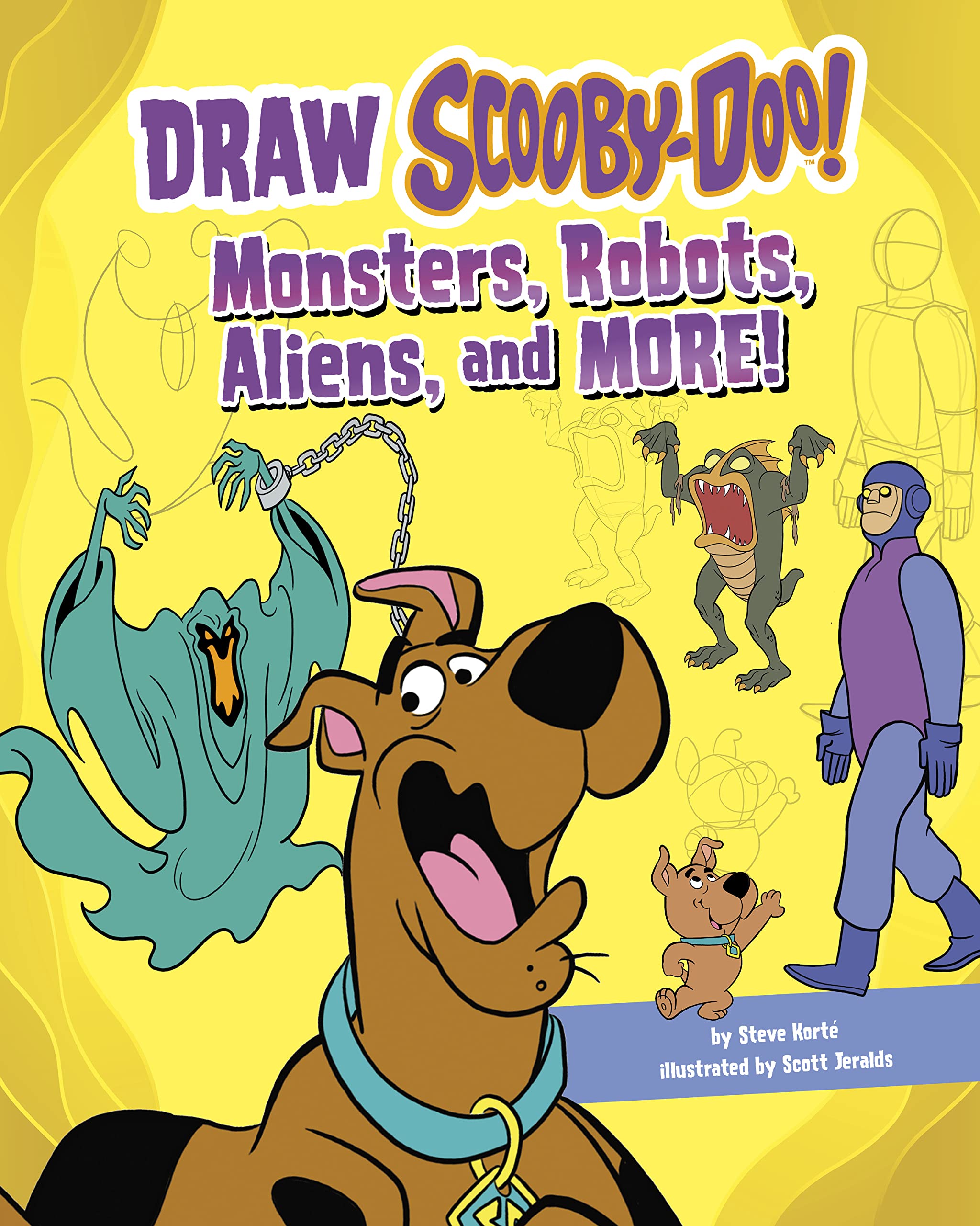 Draw Scoobydoo!: Monsters, Robots, Aliens, And More! (Drawing Fun With Scoobydoo!),Used
