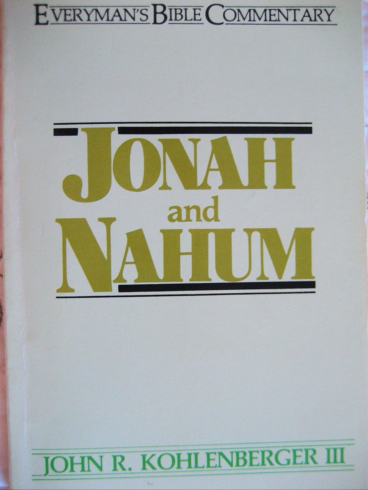 Jonah And Nahum,Used