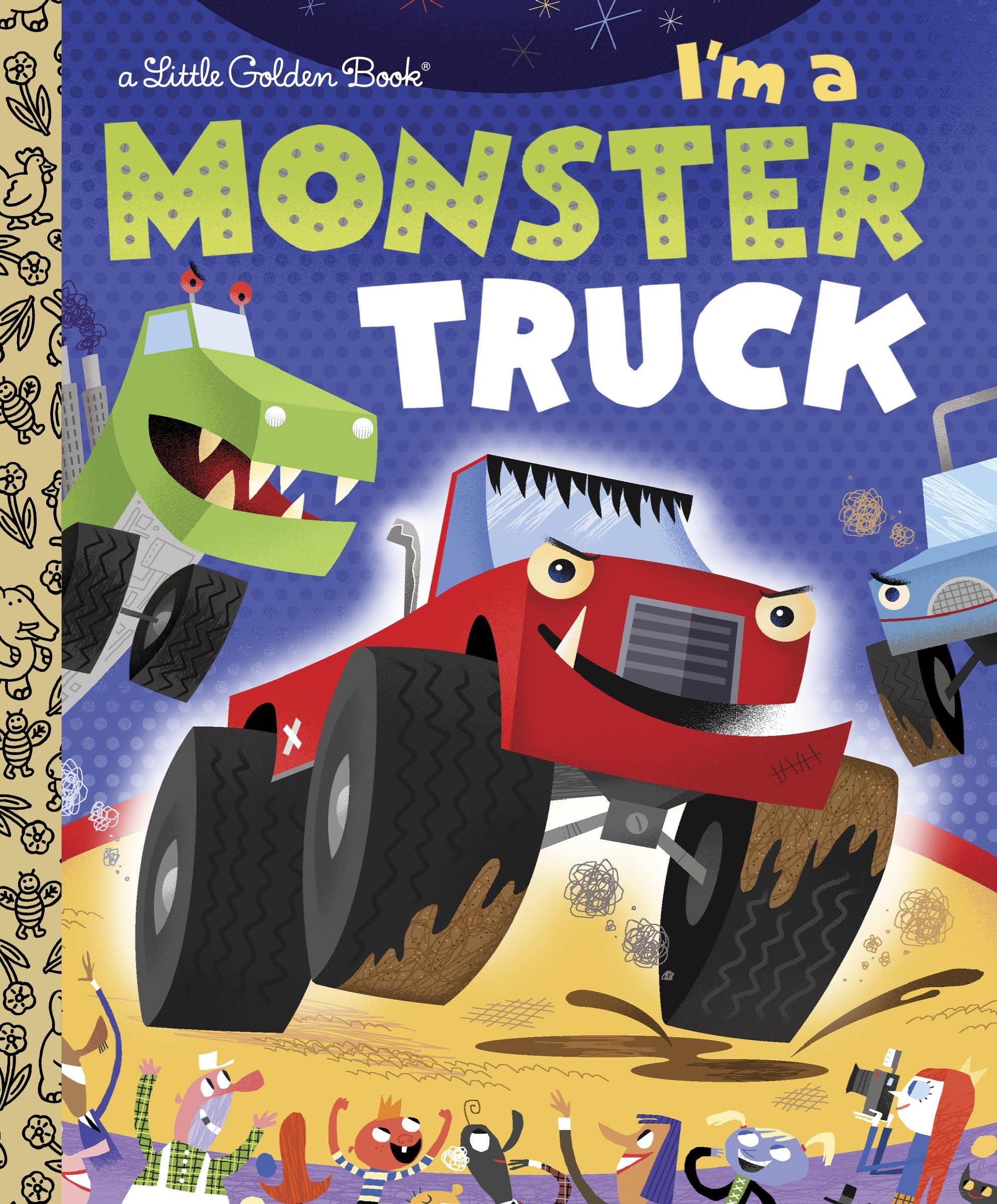 I'm a Monster Truck (Little Golden Book),Used
