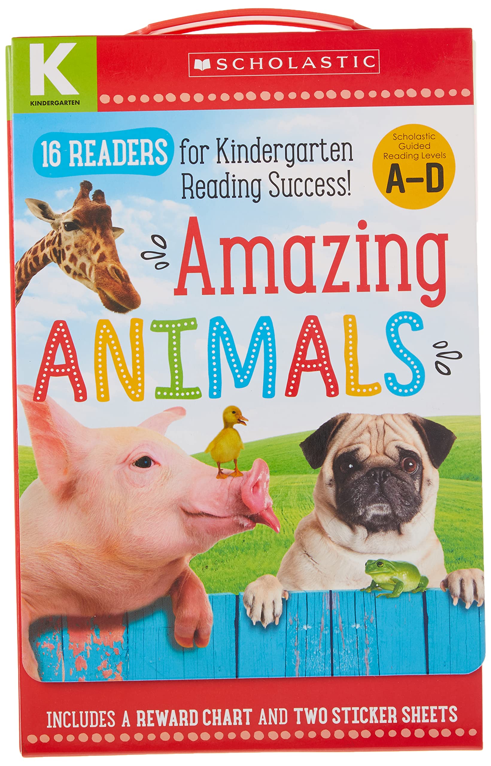 Amazing Animals Ad Kindergarten Box Set: Scholastic Early Learners (Guided Reader)