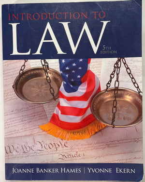 Introduction to Law,Used