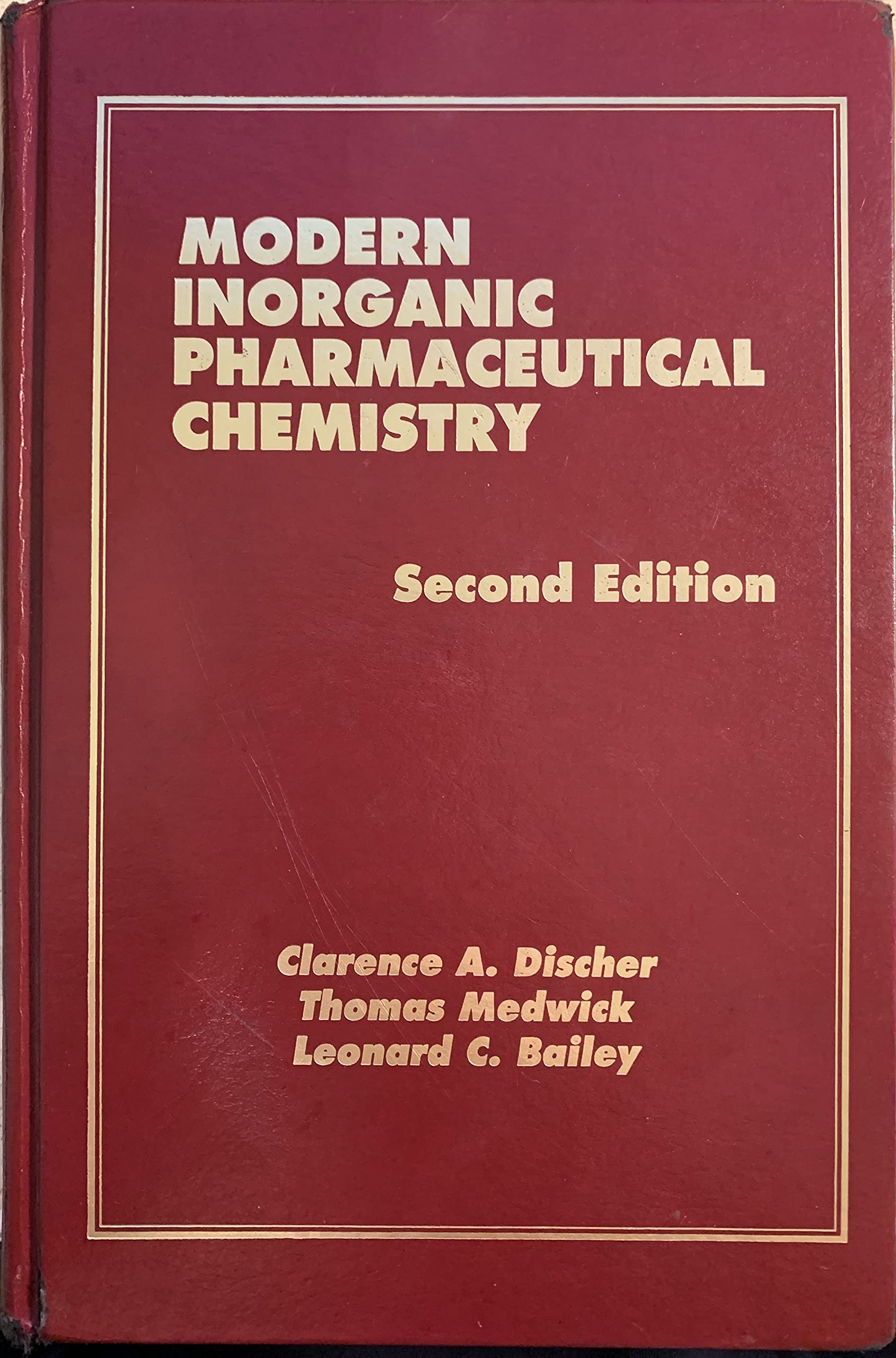 Modern Inorganic Pharmaceutical Chemistry,Used