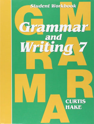 Saxon Grammar and Writing: Student Workbook Grade 7,Used