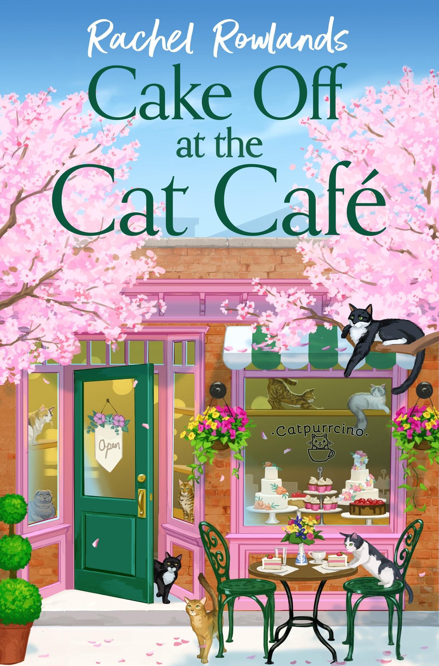 Cake Off At The Cat Cafe: A Delicious And Heartwarming Enemies To Lovers Romance That Is Purr Joy! (A Cat Cafe Romance)
