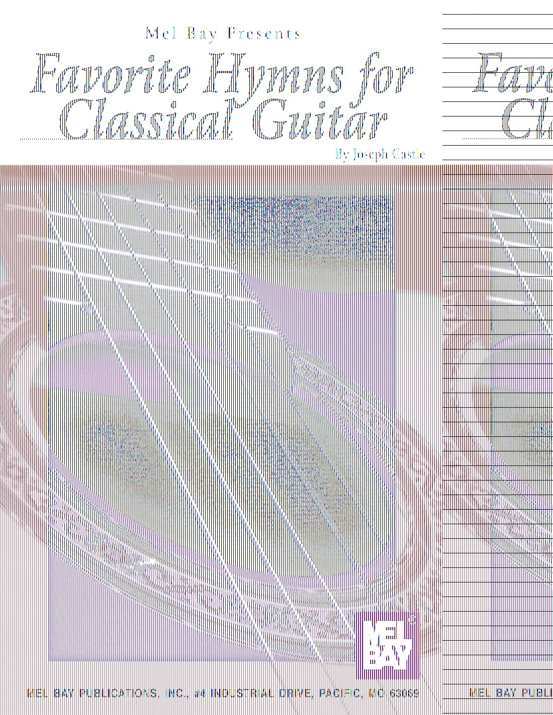 Favorite Hymns for Classical Guitar,Used
