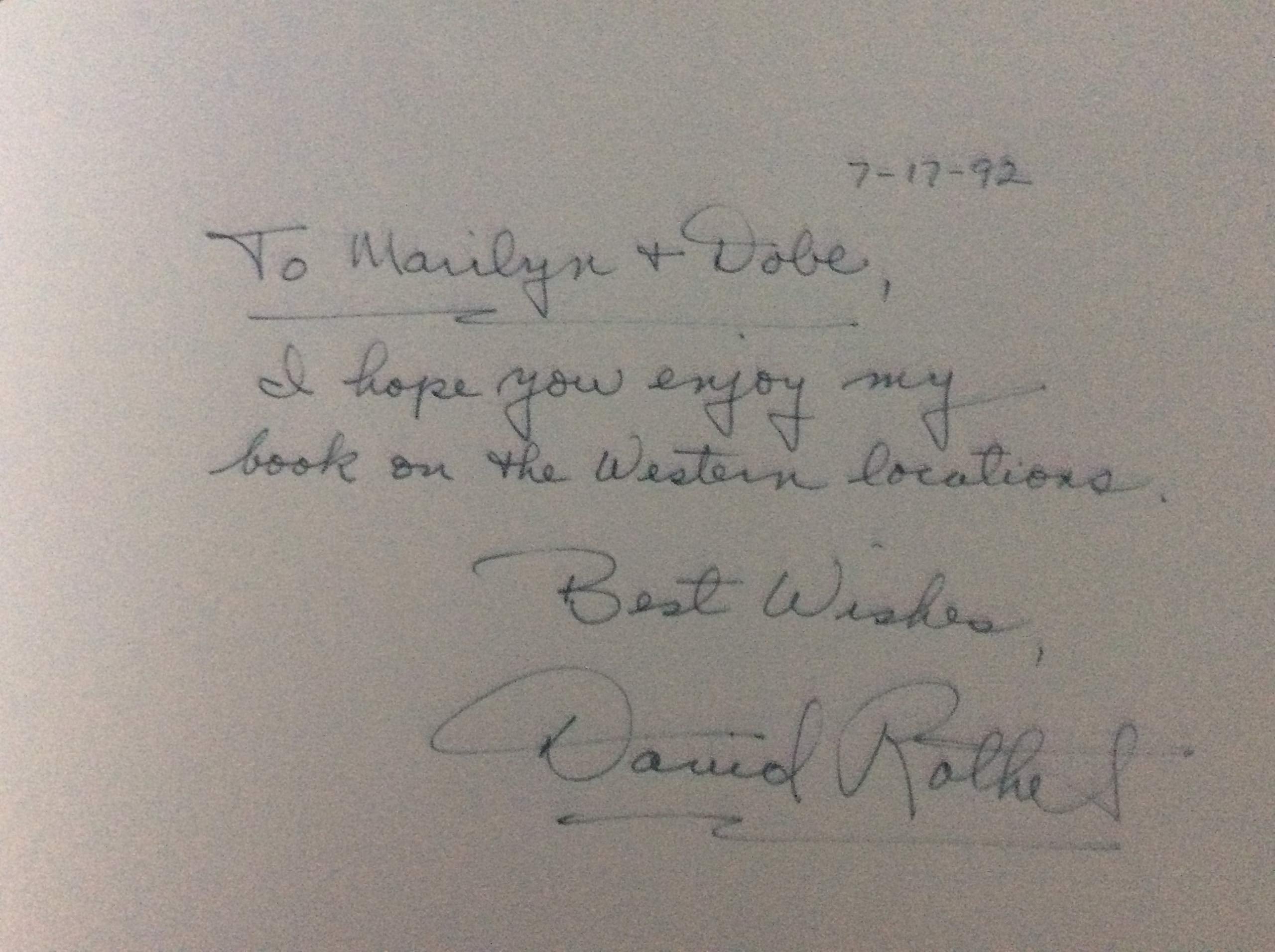 Ambush Of Ghosts: A Guide To Great Western Film Locations,New