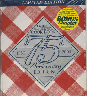Better Homes and Gardens New Cook Book, 75th Anniversary Edition,Used