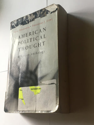 American Political Thought: A Norton Anthology,New