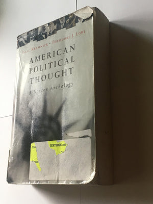 W. W. Norton & Company American Political Thought Anthology - Comprehensive Collection of Key Texts
