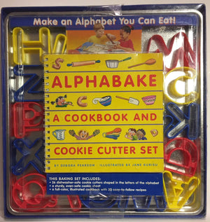 Alphabake!: A Cookbook and Cookie Cutter Set