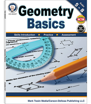 Mark Twain  Geometry Basics, Grades 5  8,Used