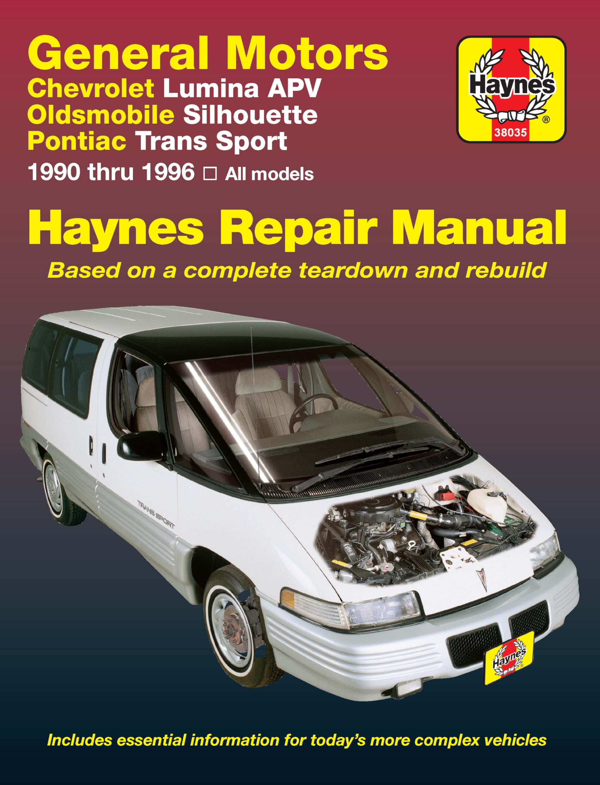 General Motors covering Chevrolet Lumina APV, Oldsmobile Silhouette & Pontiac Tr,New