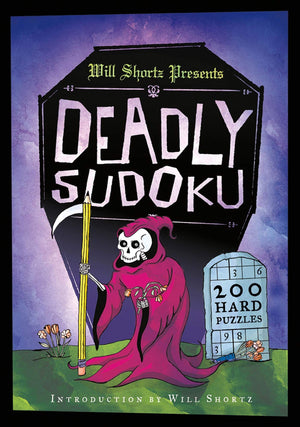 Will Shortz Presents Deadly Sudoku: 200 Hard Puzzles,Used