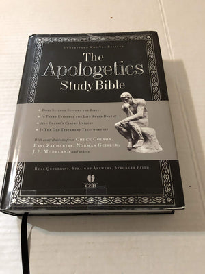 The Apologetics Study Bible: Understand Why You Believe,Used