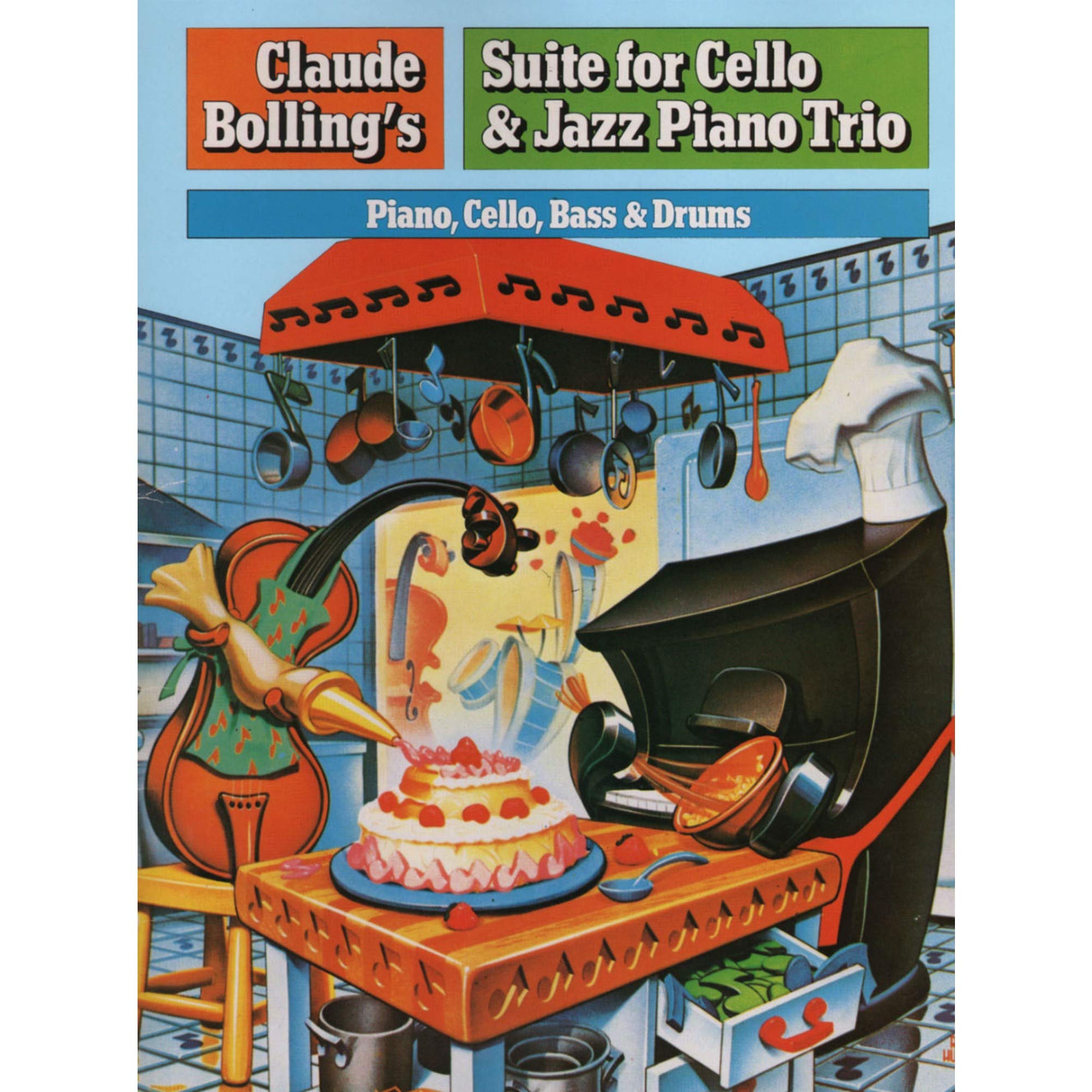Suite for Cello and Jazz Piano Trio: Set of Parts,New