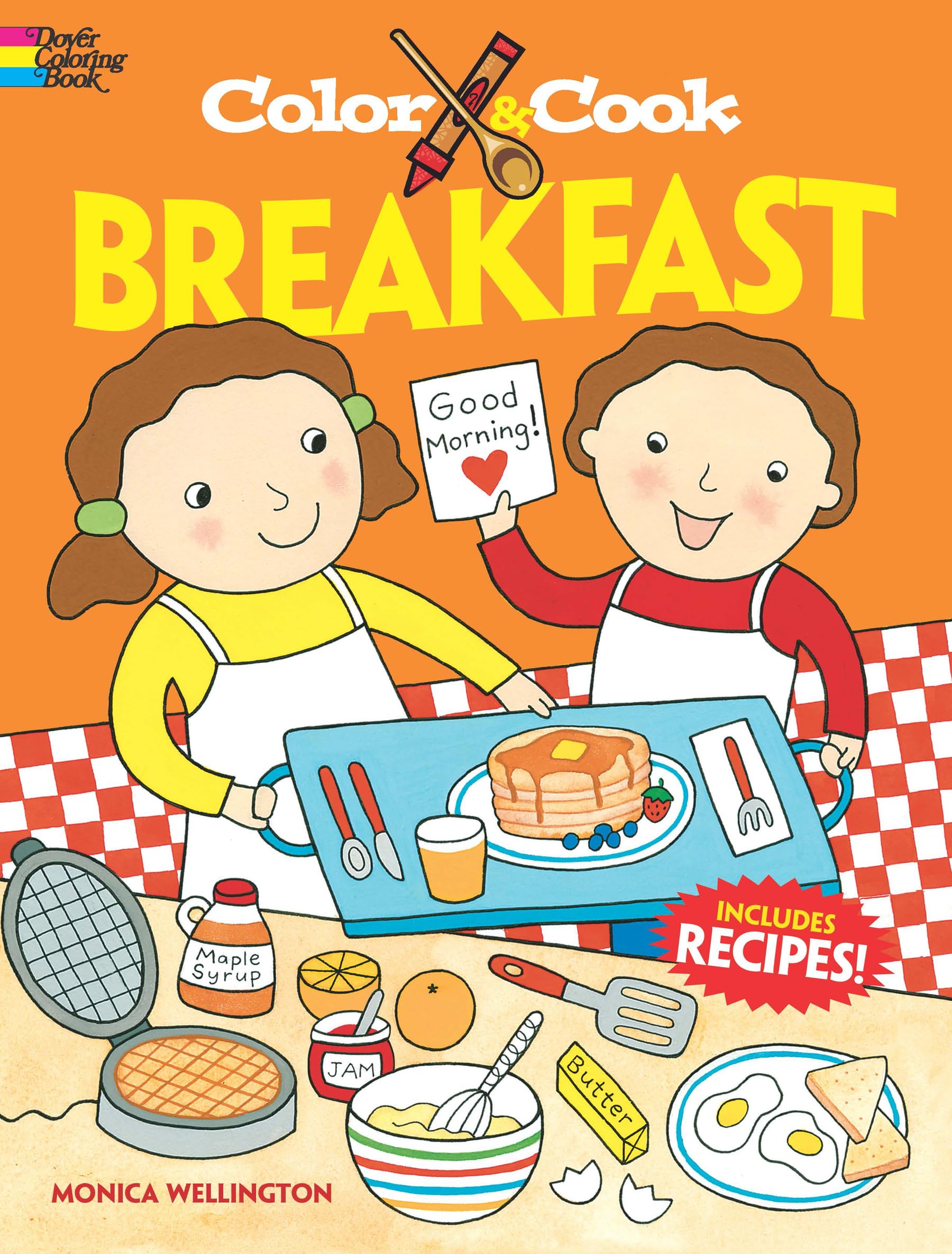 Color & Cook BREAKFAST (Dover Kids Activity Books: Cooking),Used