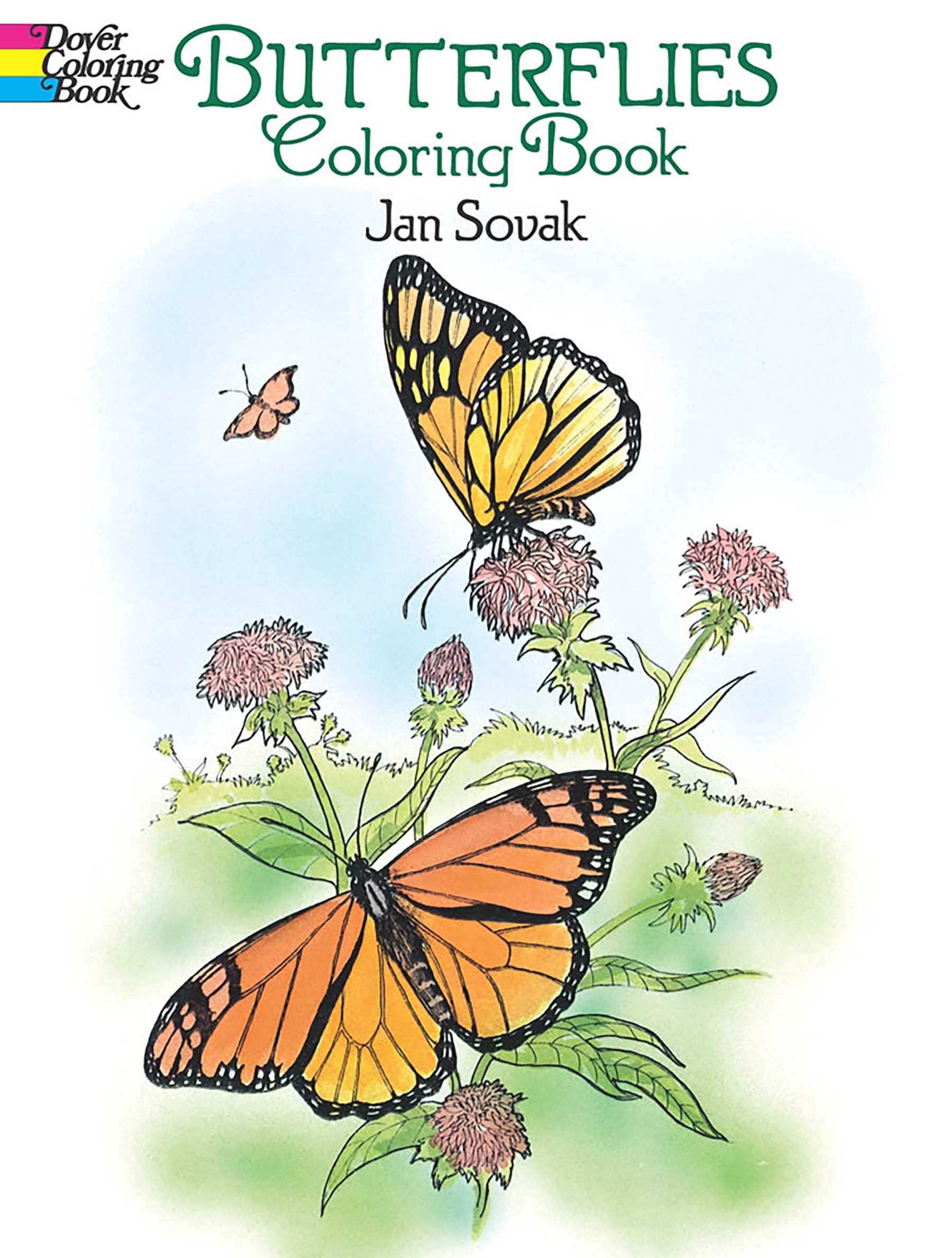 Butterflies Coloring Book (Dover Butterfly Coloring Books),Used