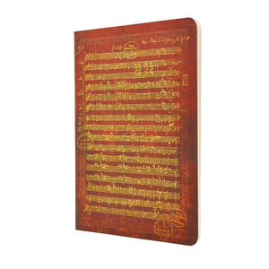 Mozart, The Hunt A5 Gridded Softcover Cahier, 80Pg, 100Gsm By Paperblanks (Embellished Manuscripts Collection)