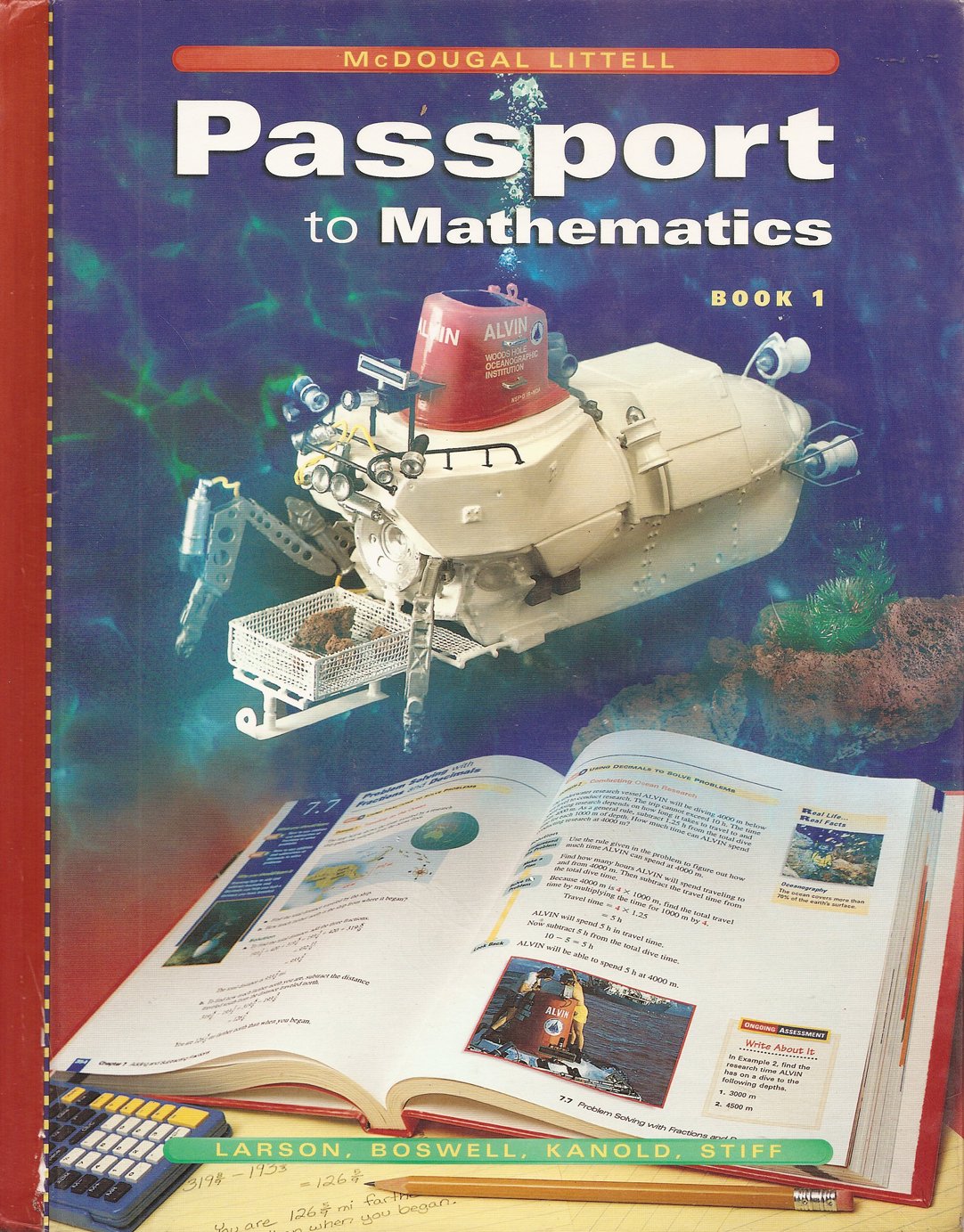 Passport to Mathematics: Student Edition (C) 2002 Book 1 2002,Used