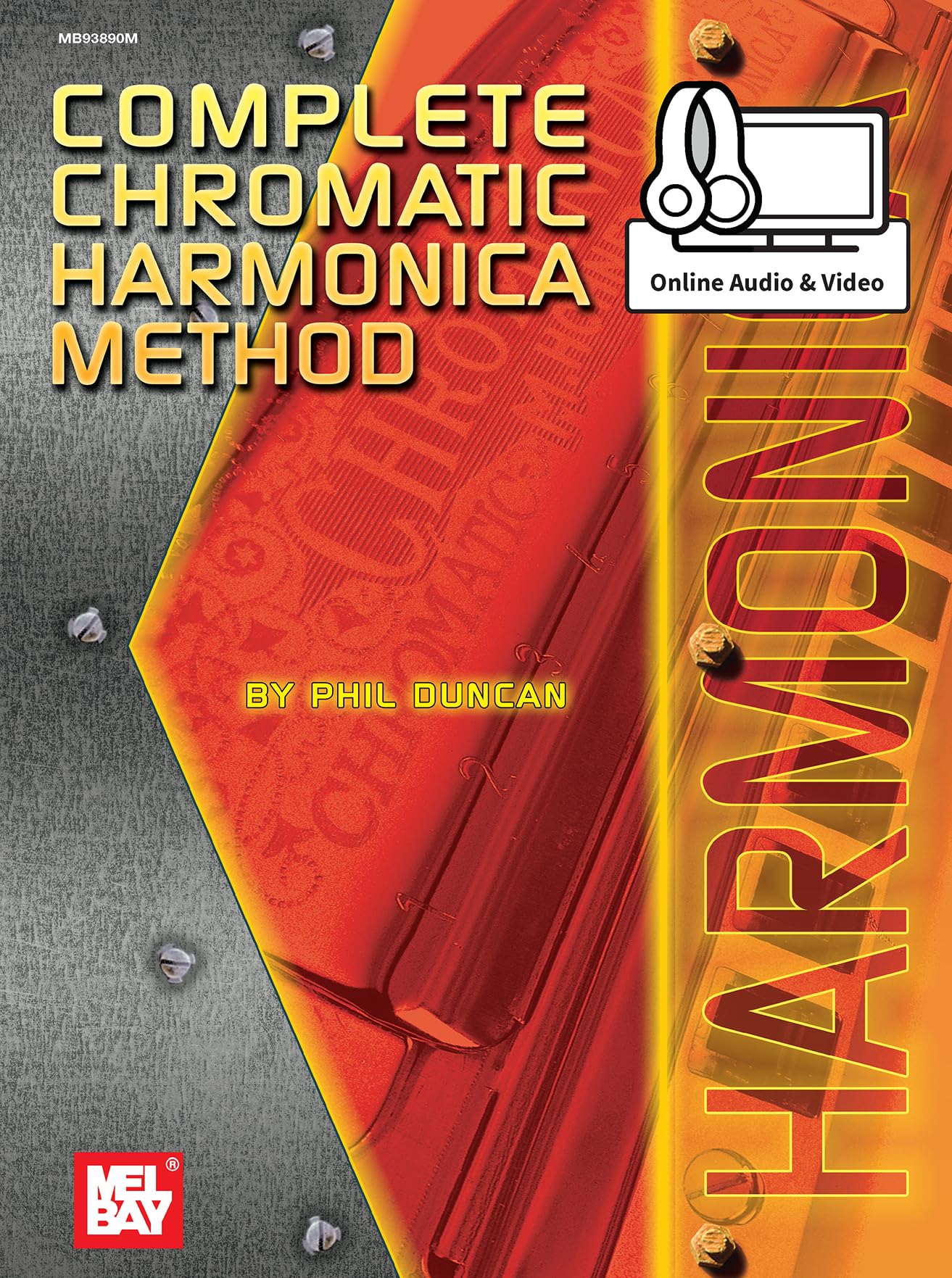 Complete Chromatic Harmonica Method,Used