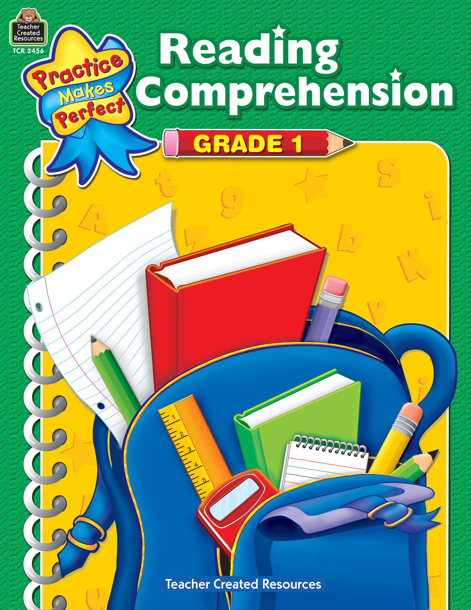 Reading Comprehension Grd 1: Grade 1 (Practice Makes Perfect (Teacher Created Materials)),Used