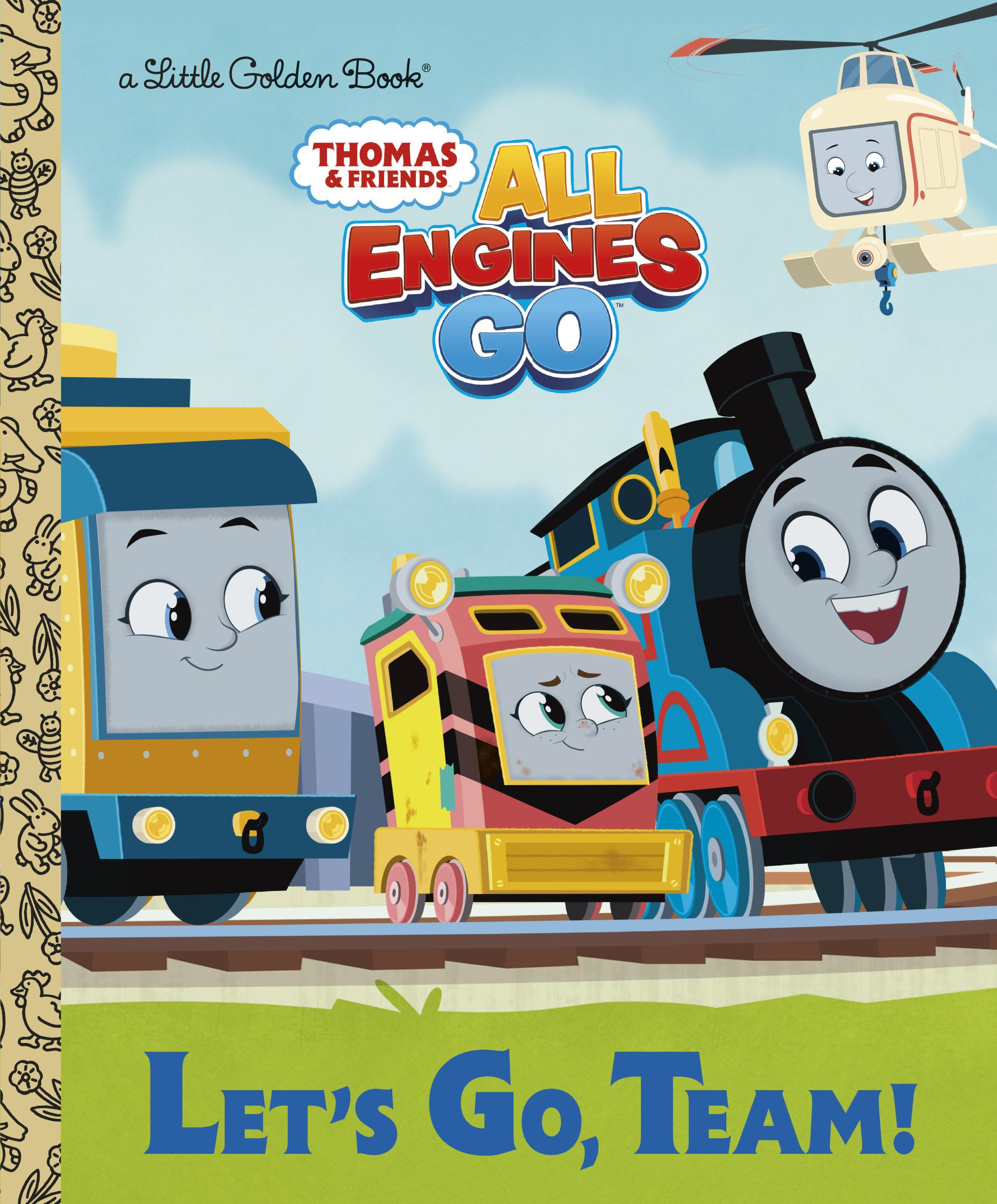 Let'S Go, Team! (Thomas & Friends: All Engines Go) (Little Golden Book),New